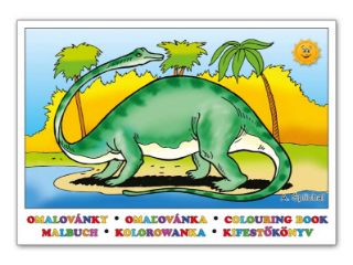 Obrázek z Omalovánky A5 šířka Dinosauři 
